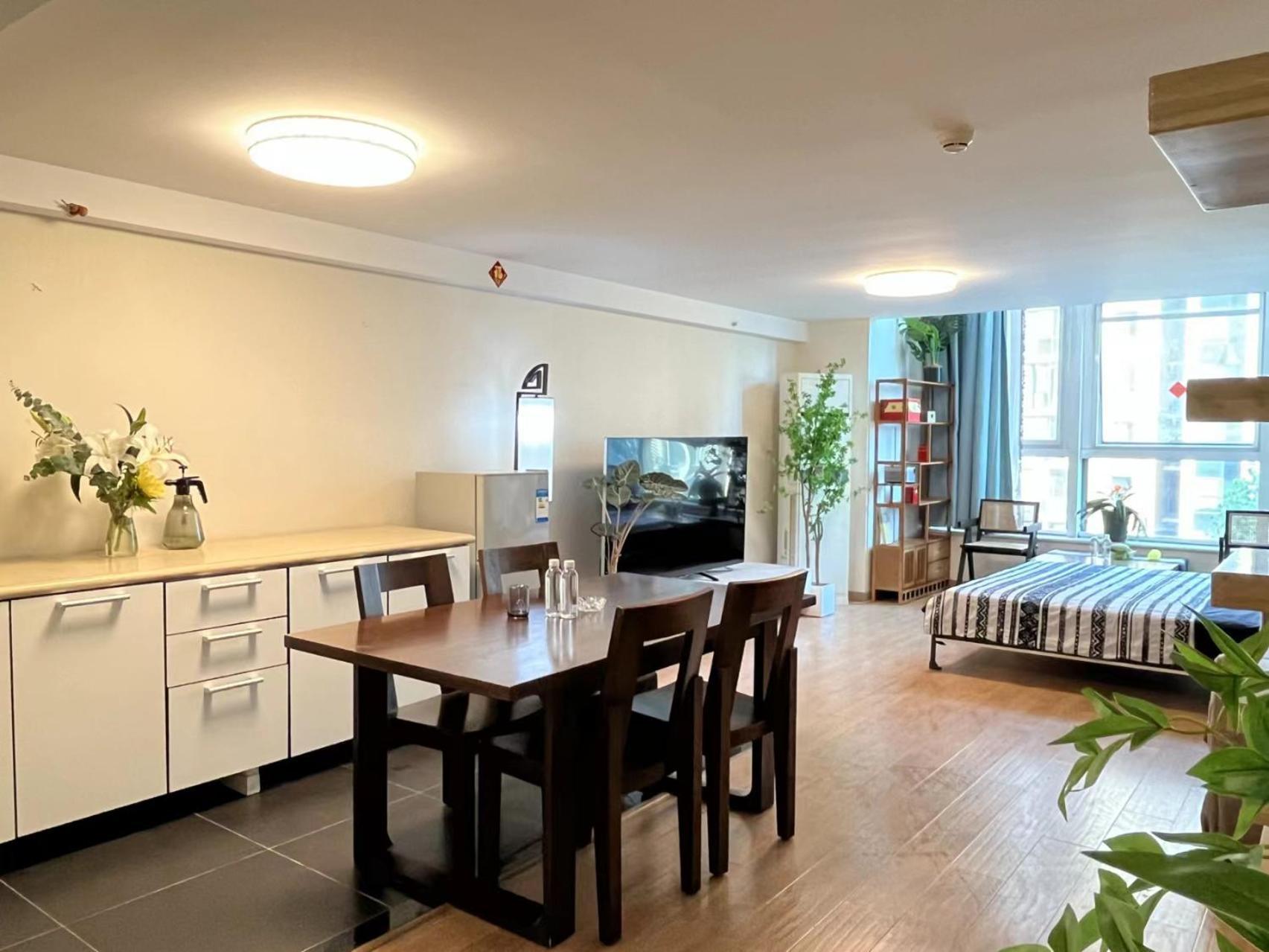 Chaoyang Joy City Hardcover Apartment Peking Exterior foto