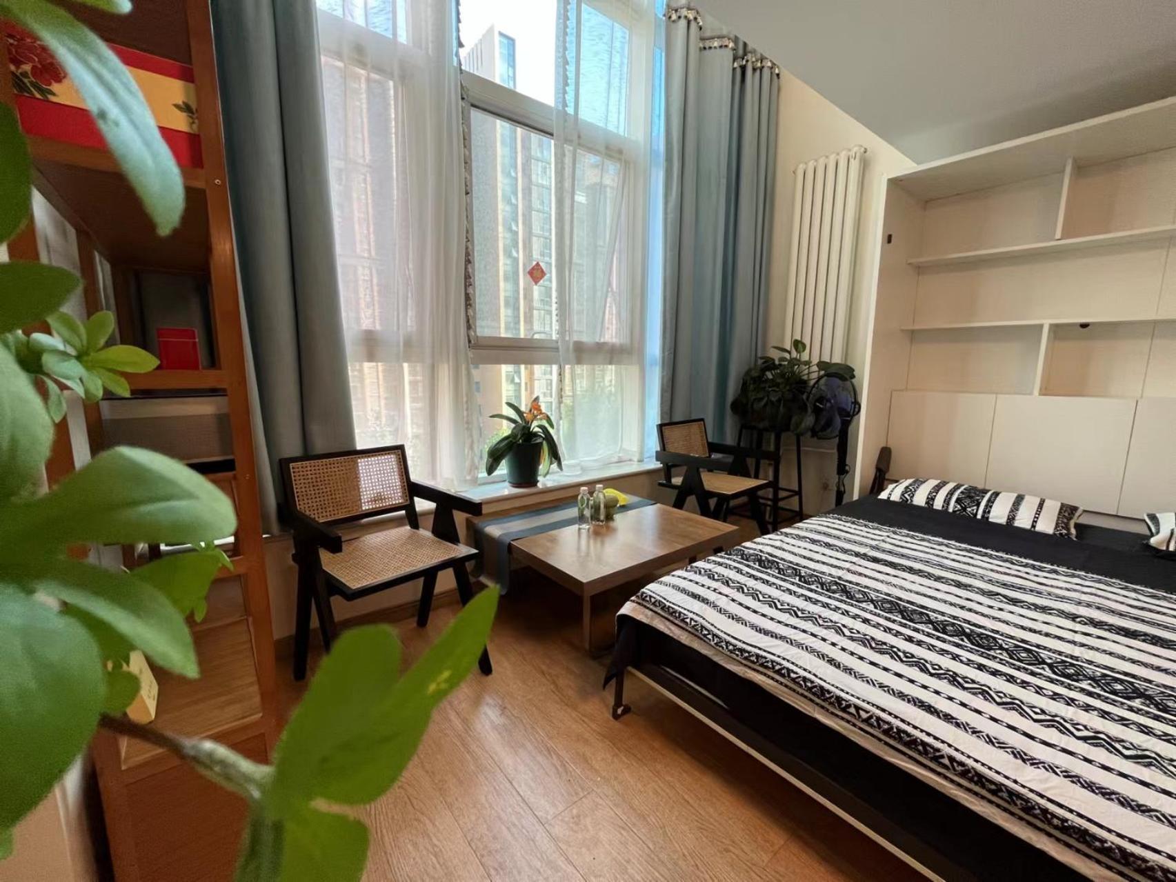 Chaoyang Joy City Hardcover Apartment Peking Exterior foto