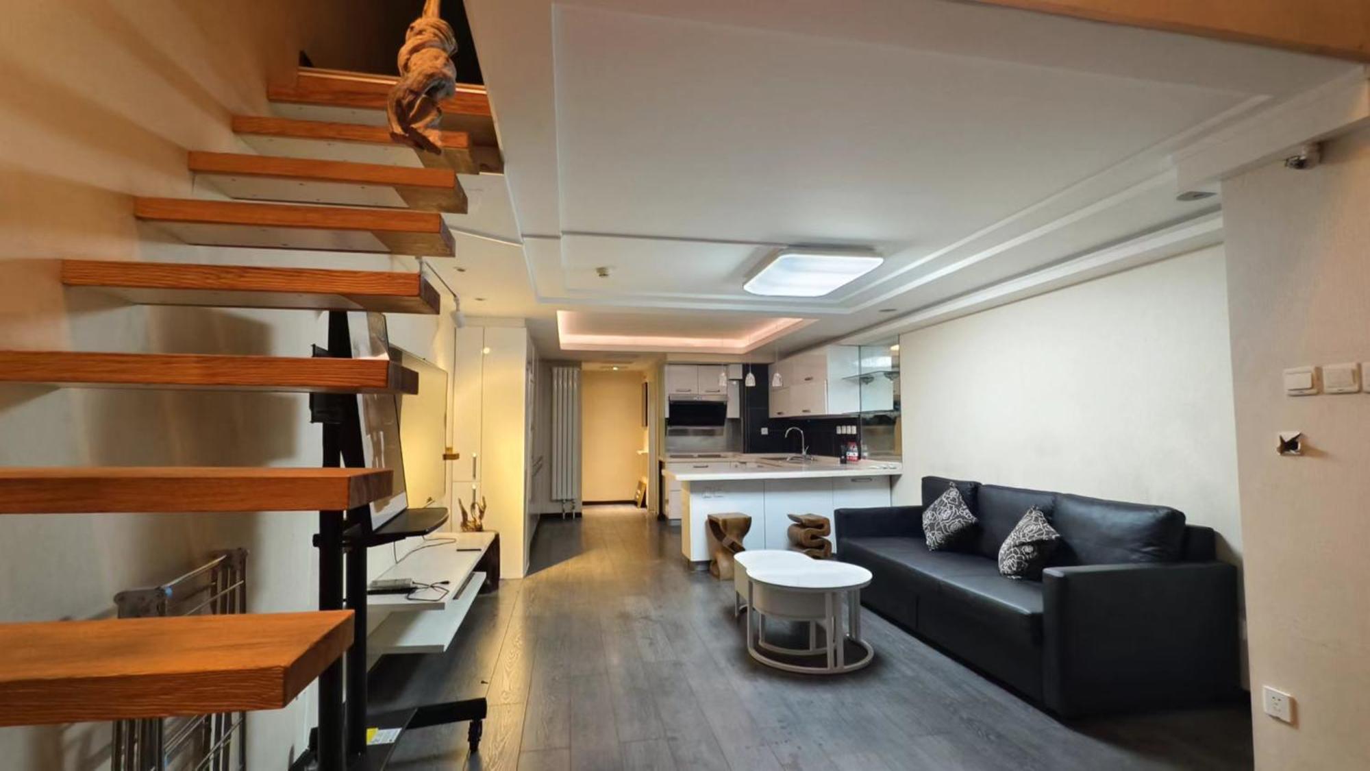 Chaoyang Joy City Hardcover Apartment Peking Exterior foto